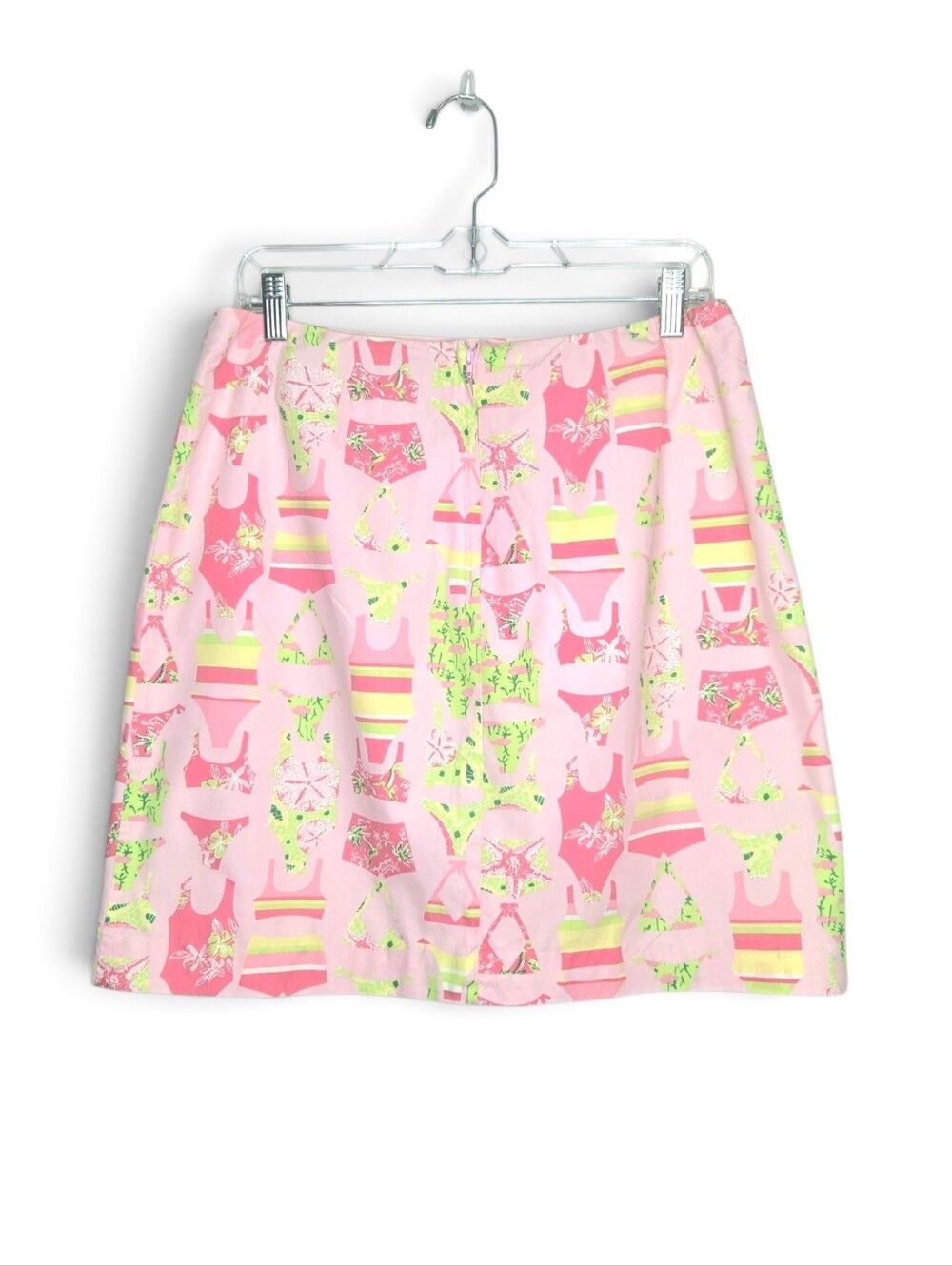Lilly Pulitzer Cotton Skirt. Pink/green. Size 12 - Picture 2 of 9